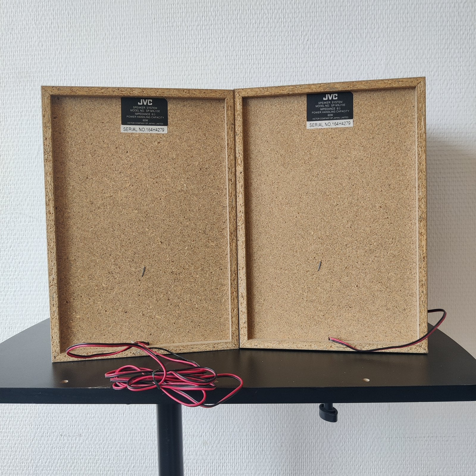 JVC speakers SP-MXJ10E (60W), TV, Hi-fi & Vidéo, Kit d'enceintes, 60 à 120 watts, Comme neuf, Enlèvement