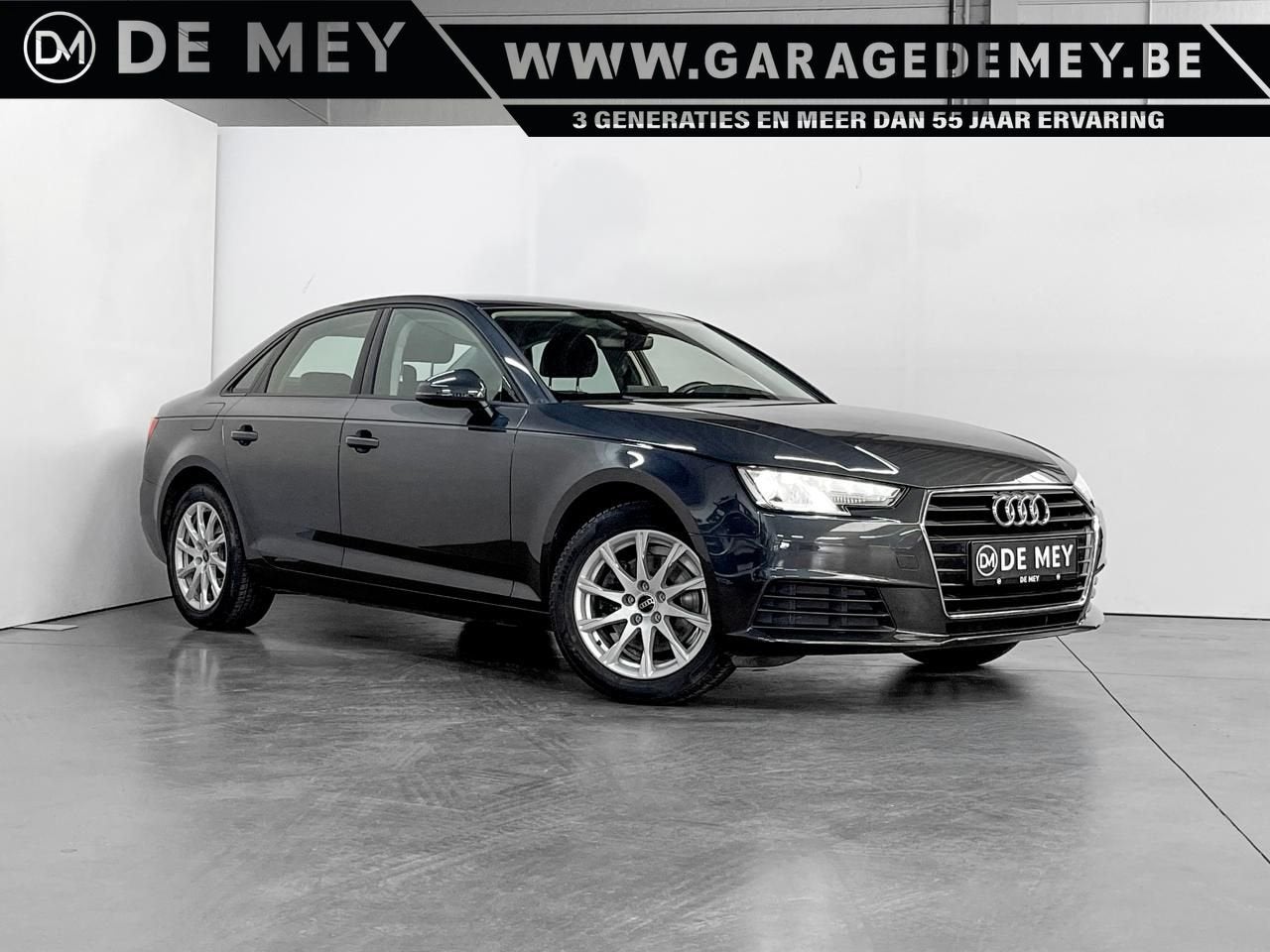Audi A4 1.4 TFSI / Navigatie / Cruise control / PDC / Airco, Argent ou Gris, Entreprise, Boîte manuelle, A4