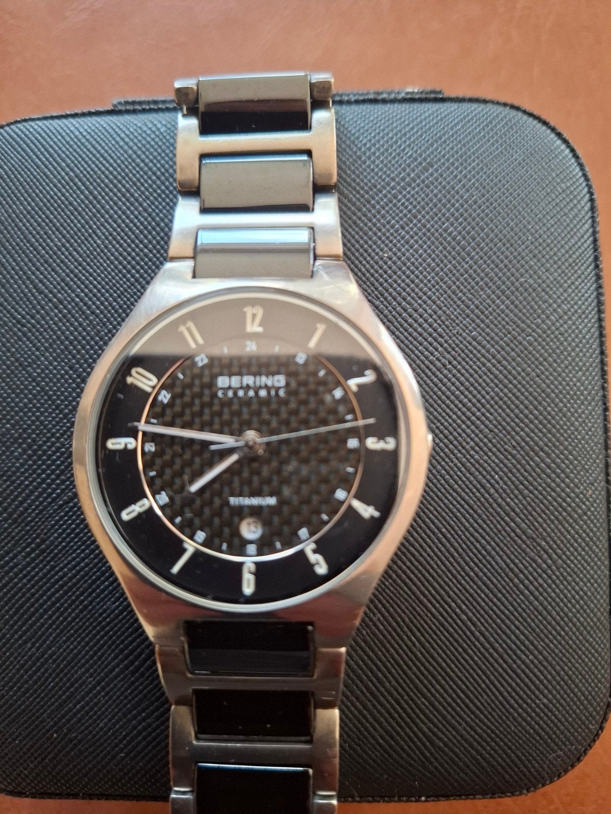 Polshorloge merk Bering in perfecte staat, Handtassen en Accessoires, Horloges | Heren, Ophalen, Polshorloge
