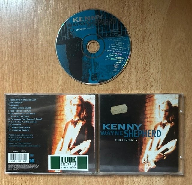 CD KENNY WAYNE SHEPHERD - LEDBETTER HEIGHTS - BLUES, CD & DVD, CD | Jazz & Blues, Enlèvement ou Envoi, Utilisé, Blues, Comprend un livret