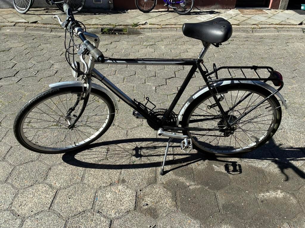 Heren fiets oxford, Fietsen en Brommers, Fietsen | Heren | Herenfietsen, Gebruikt, Versnellingen, 57 tot 61 cm, Schijfrem