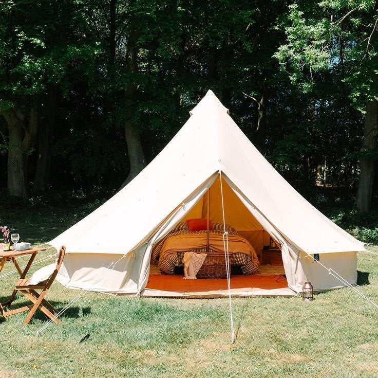 VEVOR BELLTENT 6 Pers., Ophalen, Zo goed als nieuw