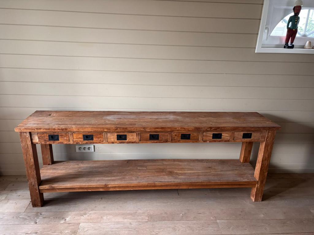 Dressoir, 25 à 50 cm, 200 cm ou plus, Landelijk, Enlèvement