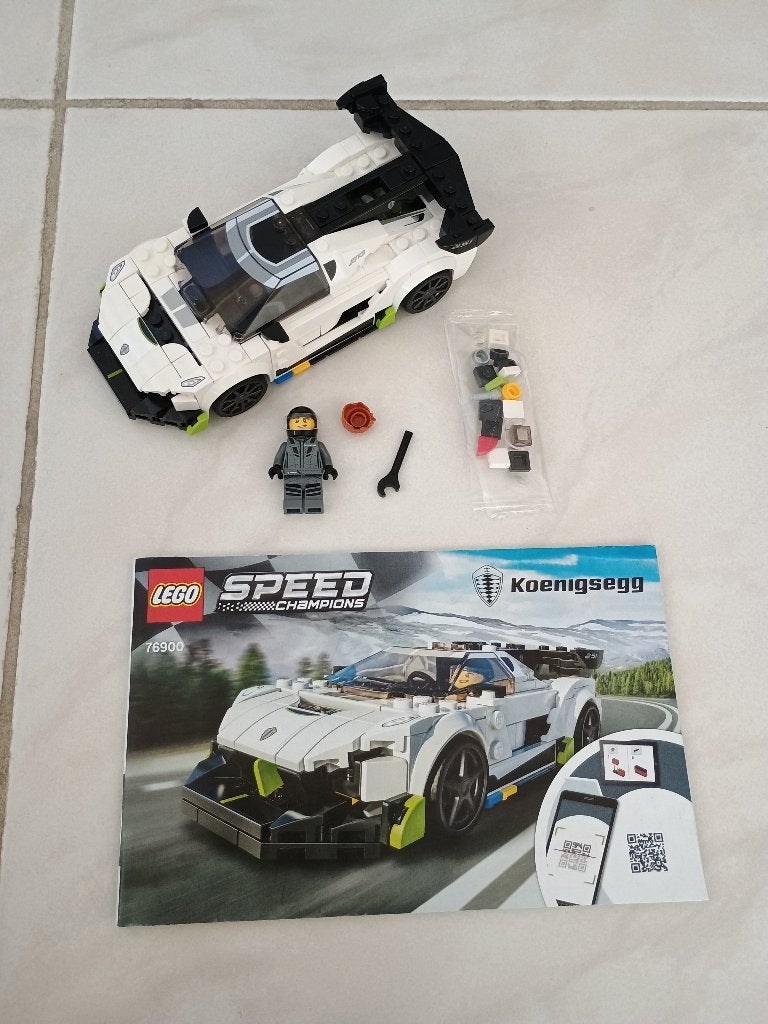 Lego Speed Champions Koenigsegg Jesko 76900, Ophalen, Lego, Speed Champions, Zo goed als nieuw