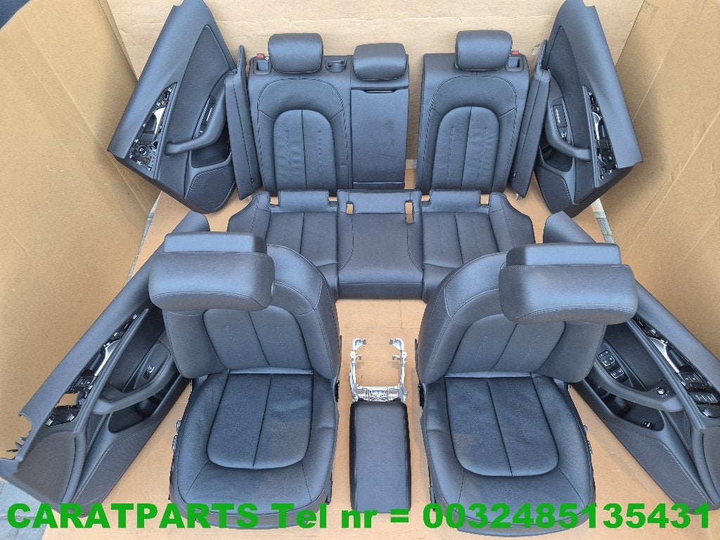 A6 interieur a6 leder lederen zetels a6 sport zetels A6 4G, Auto-onderdelen, Ophalen of Verzenden, Gebruikt, Audi