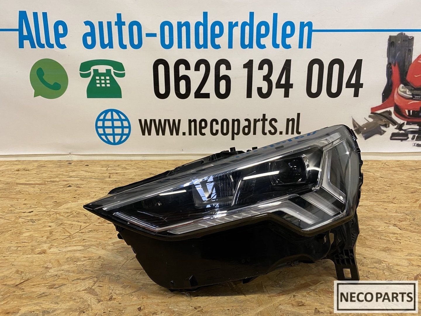 AUDI Q3 SQ3 F3 83A VOL LED KOPLAMP LINKS 83A941033 ORIGINEEL, Gebruikt, -, -, -