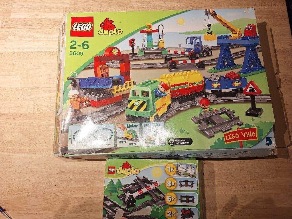 Lego duplo trein + uitbreidingen, Kinderen en Baby's, Ophalen, Gebruikt, Overige thema's, Duplo