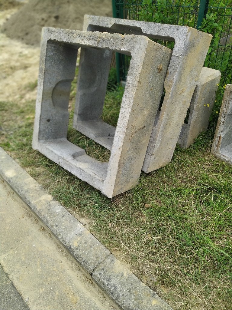 rehausse béton 80 x 80 x 30 x 6, Bricolage & Construction, Enlèvement, Utilisé