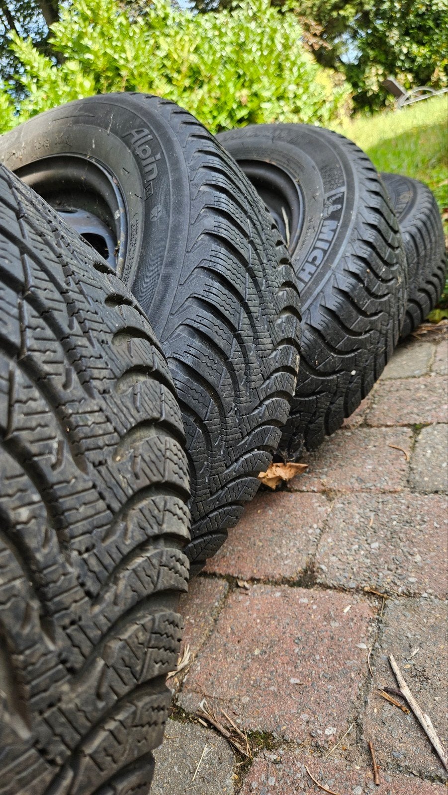Michelin Alpin M+S, Auto-onderdelen, Banden en Velgen, Ophalen, Gebruikt, 15 inch, 175 mm