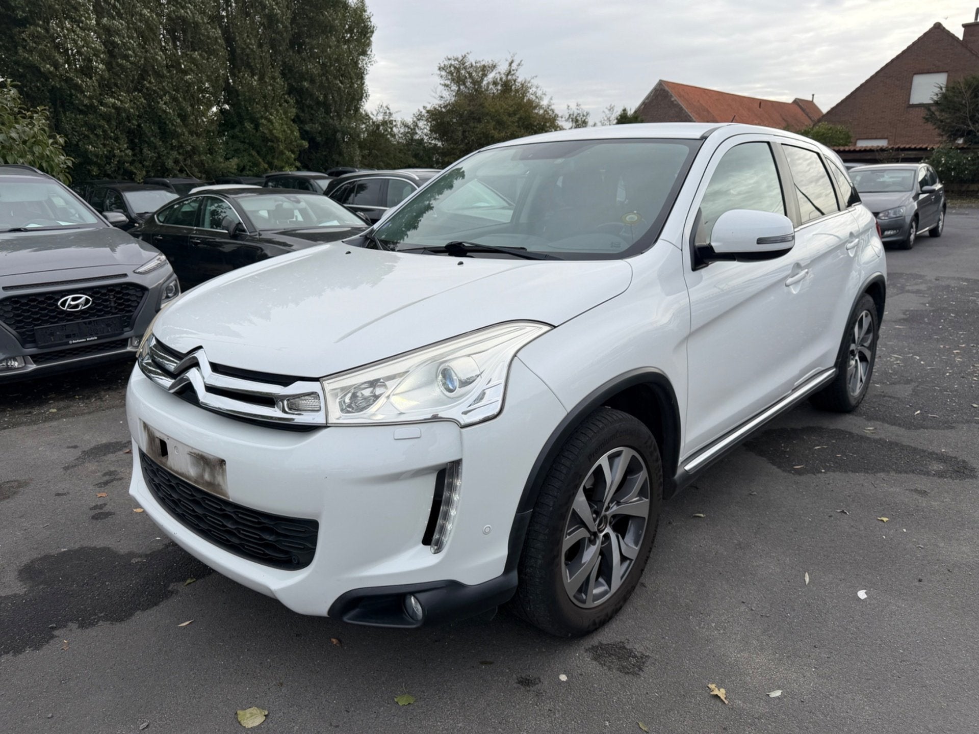 Citroen C4 Aircross, Euro 5, Gebruikt, 1590 cc, Leder en Stof