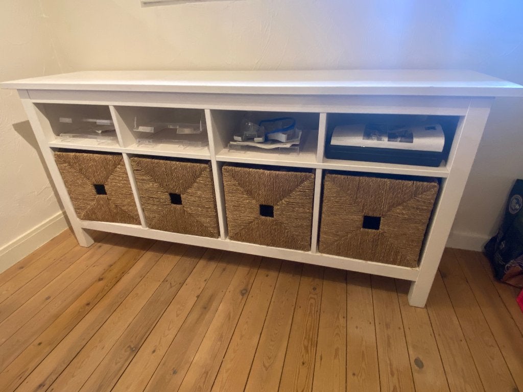 Ikea Hemnes lage kast buffetkast, 25 à 50 cm, Moins de 100 cm, 150 à 200 cm, Landelijk
