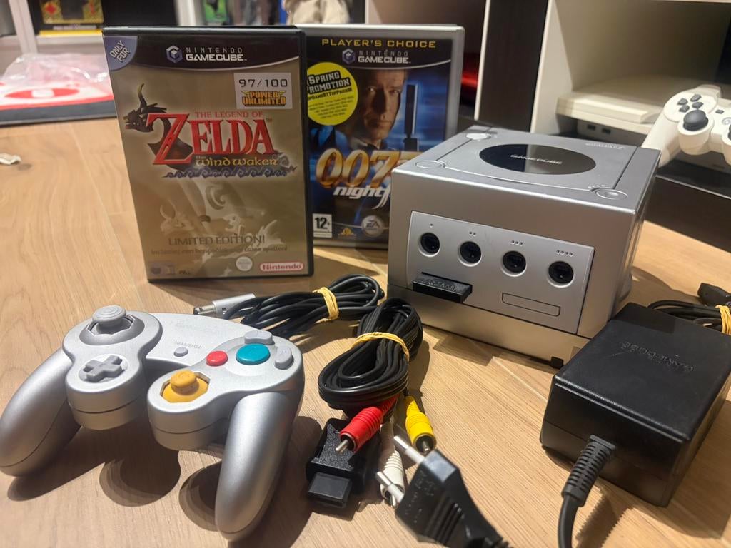 Gamecube silver, Ophalen, Zo goed als nieuw