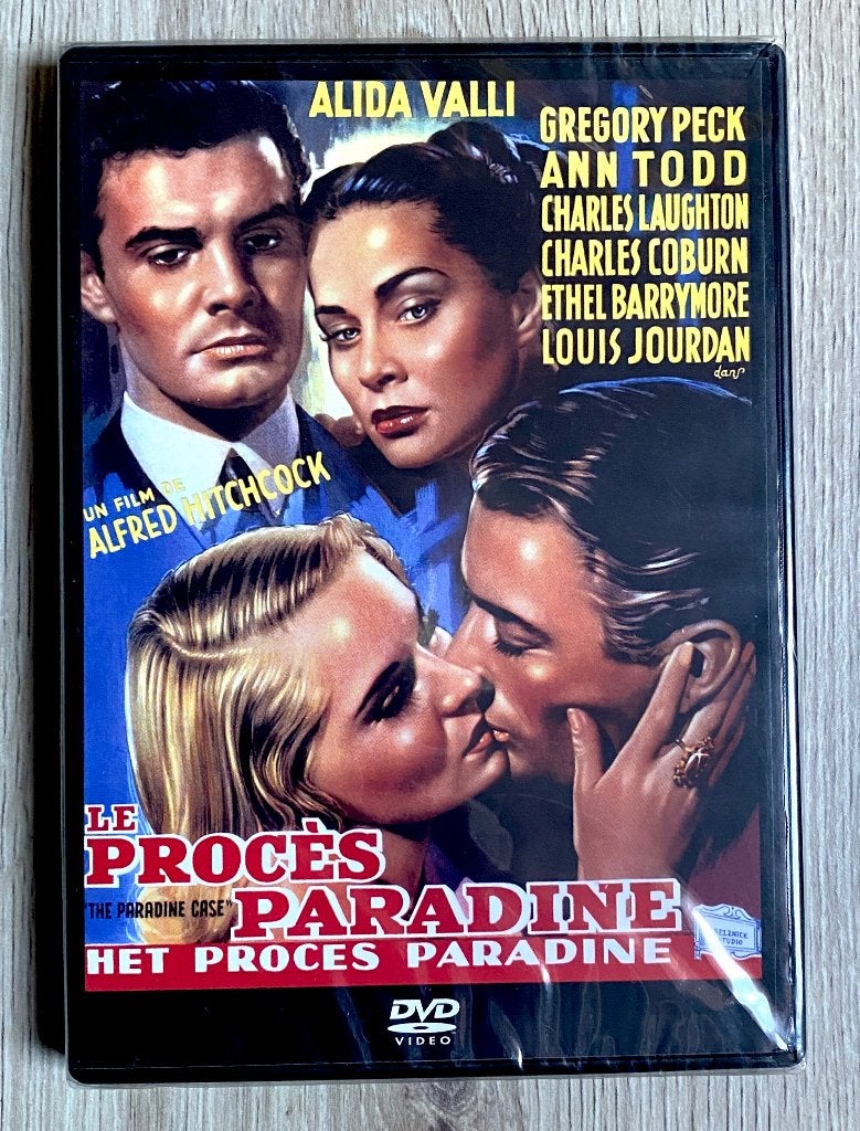 LE PROCÈS PARADINE (A.Hitchcock) /// NEUF / Sous CELLO, Thrillers et Policier, Enlèvement ou Envoi, Comprend un boîtier, À partir de 9 ans