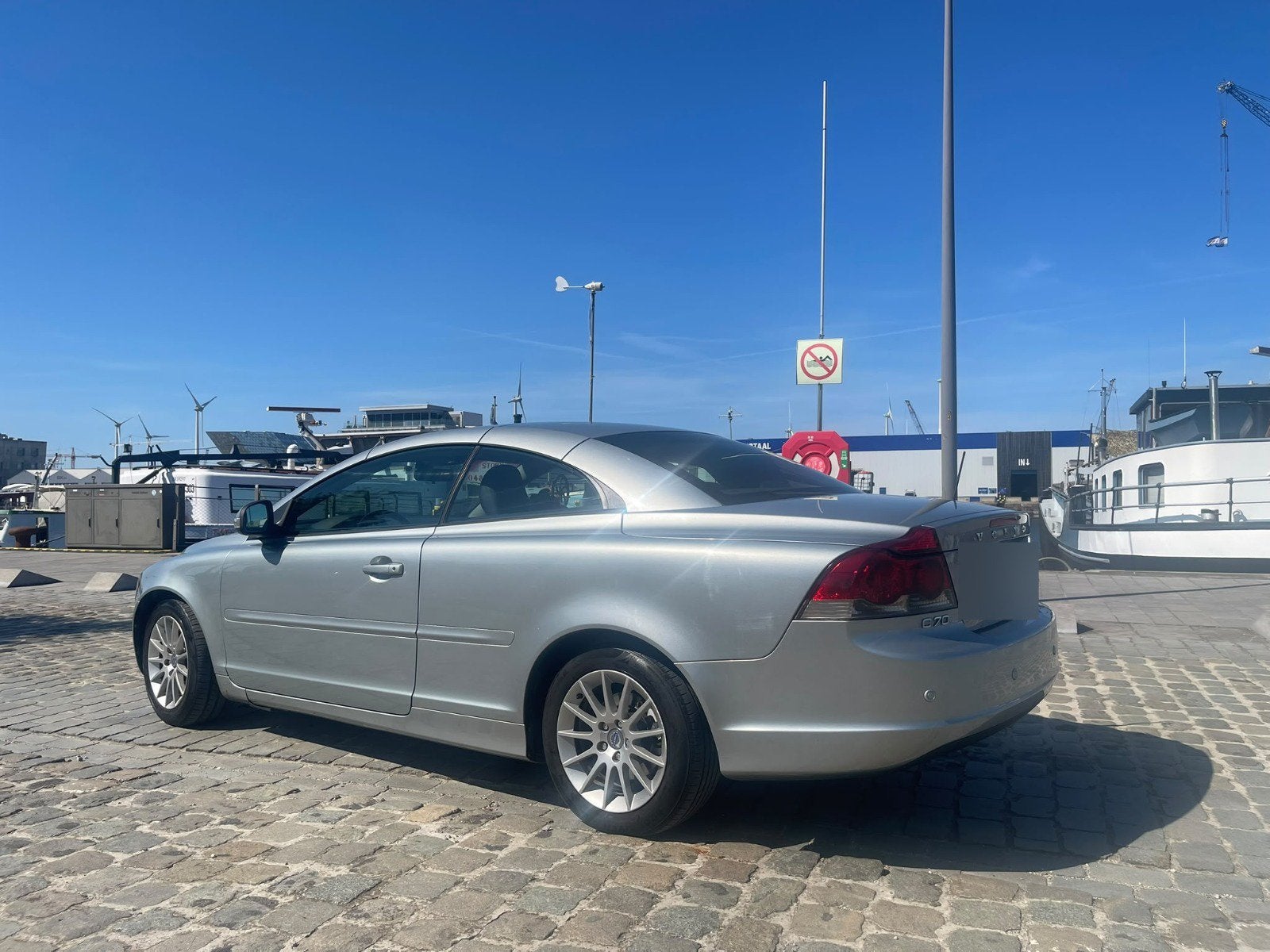 Volvo c70 2.0  capriolet, Auto's, Volvo, Euro 5, C70, Cabriolet, Zwart