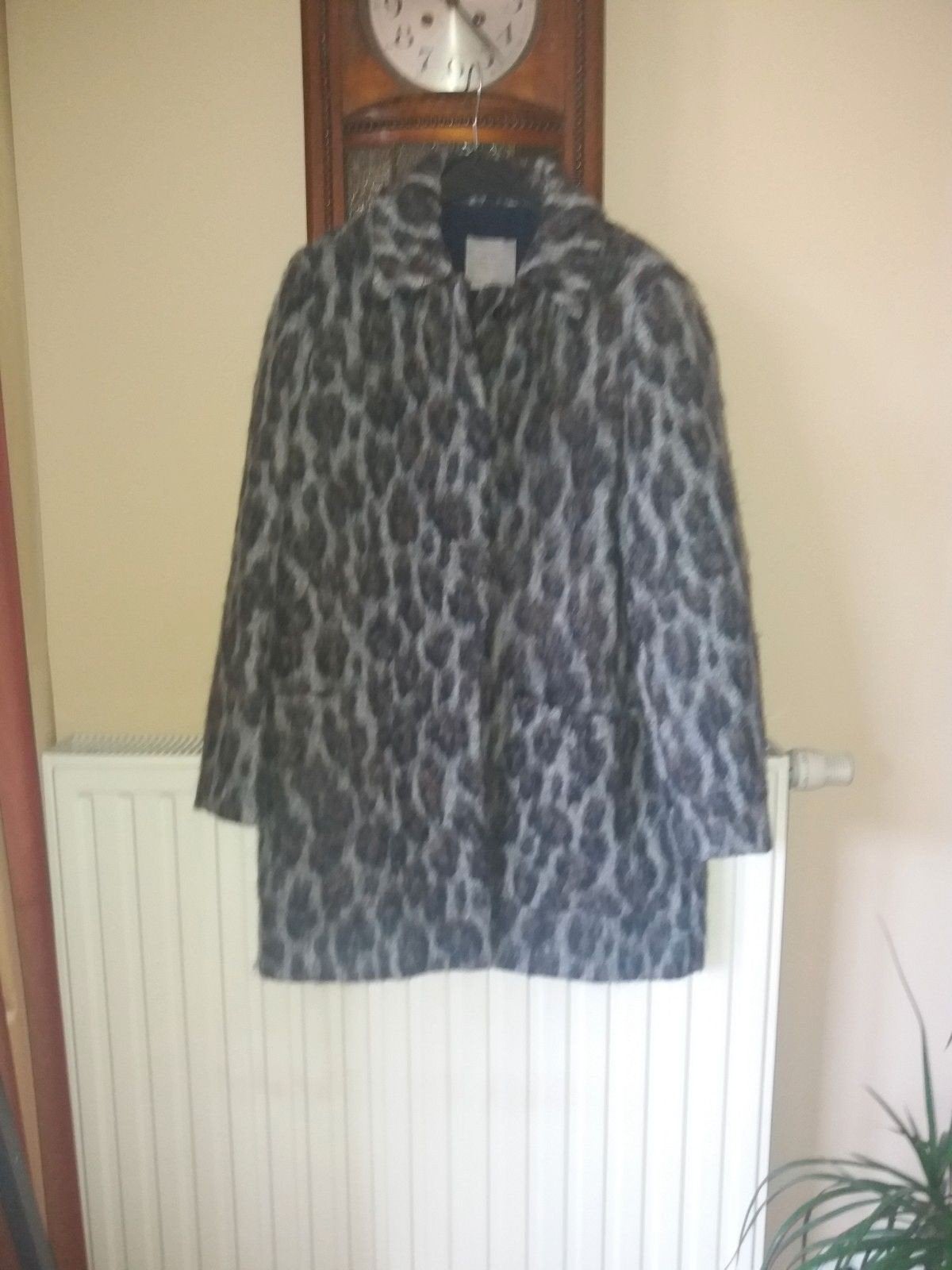 nieuwe mantel "ZARA" n, Kleding | Dames, Ophalen of Verzenden, Maat 42/44 (L), Grijs