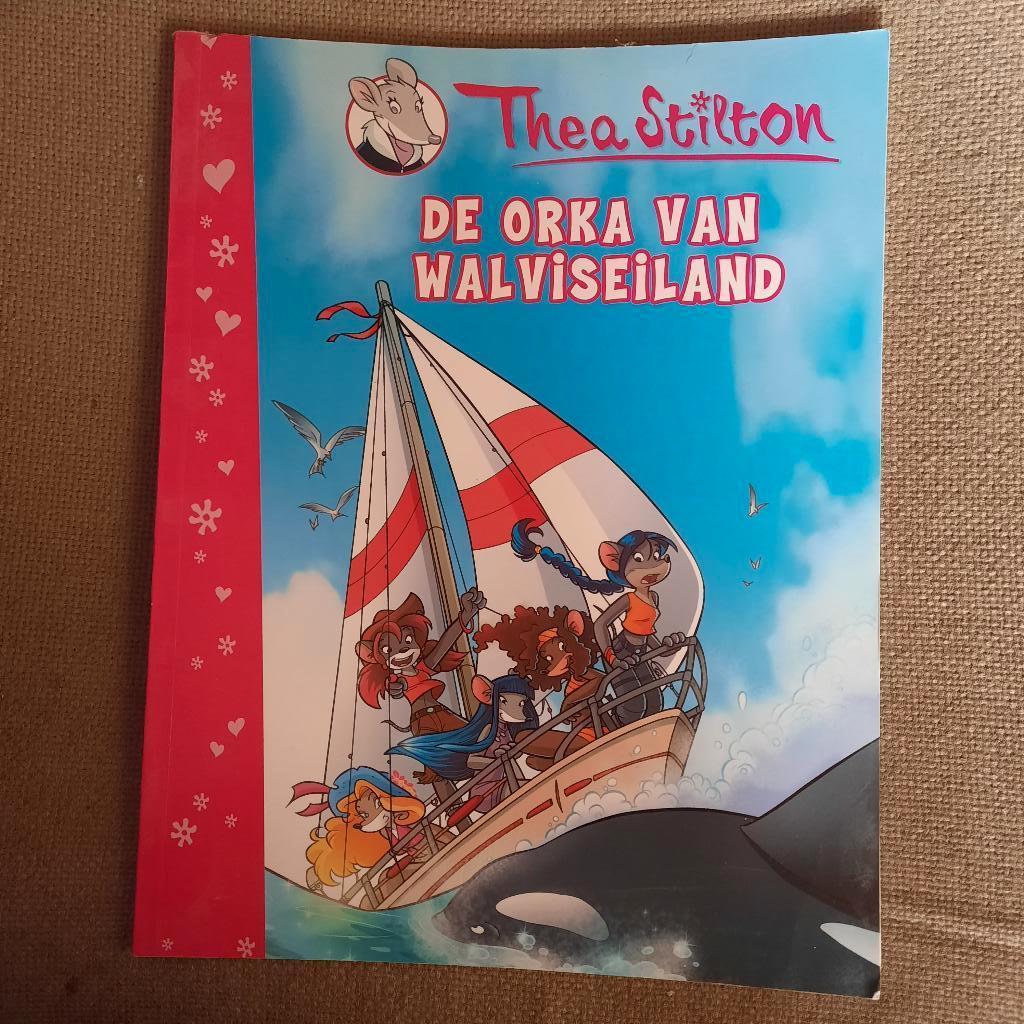 De orka van walviseiland - Thea Stilton - stripverhaal, Ophalen of Verzenden, Fictie algemeen