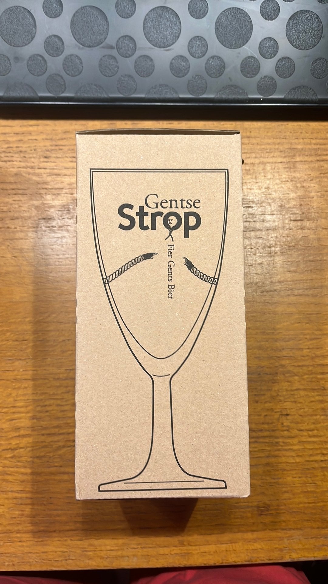 Glas Gentse strop, Verzamelen, Ophalen, Nieuw, Bierglas