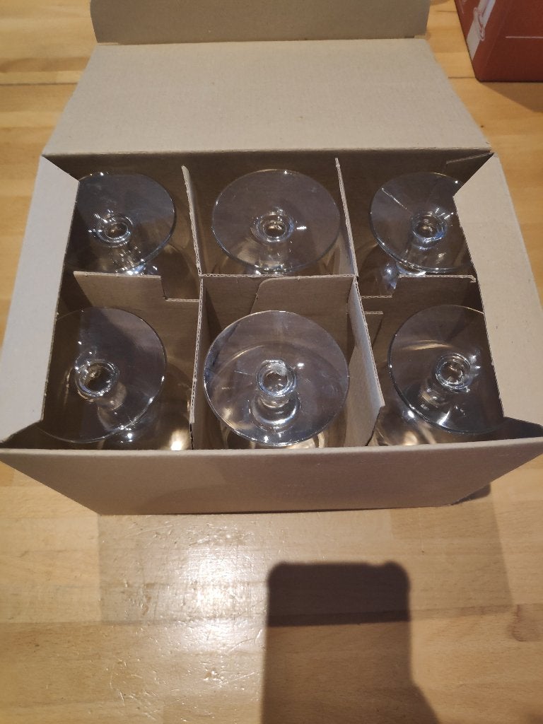 6 Verre à bière 33cl, Enlèvement, Comme neuf, Verre à bière