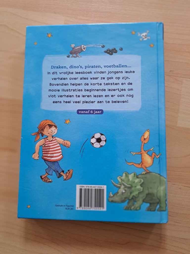 Eerste leespret voor jongens, Livres, Enlèvement, Comme neuf, Contes (de fées)