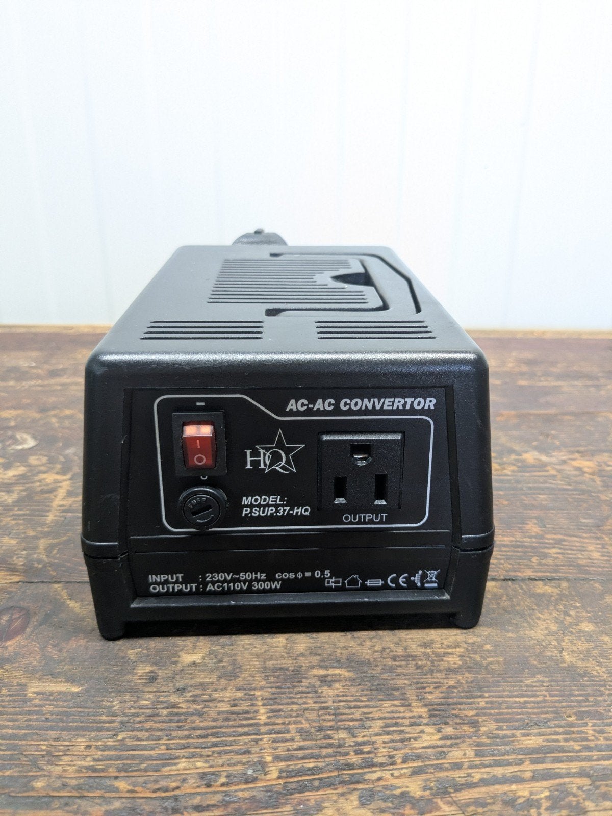 spanningsomvormer/transfo 110v/230v, Ophalen