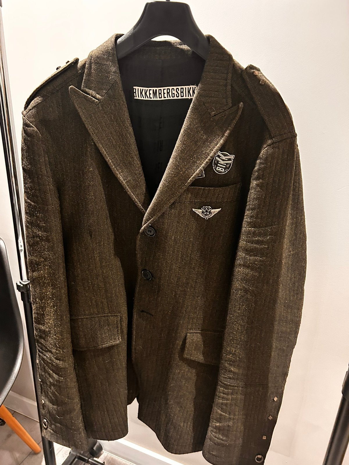 Bikkembergs colbert maat 52, Kleding | Heren, Ophalen, Zo goed als nieuw, Maat 52/54 (L)