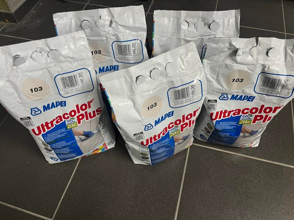 Mapei ultracolor plus kleurcode 103, Ophalen