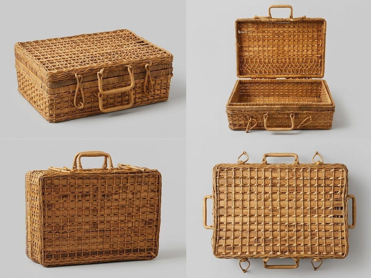 Modèle panier/valise, Enlèvement