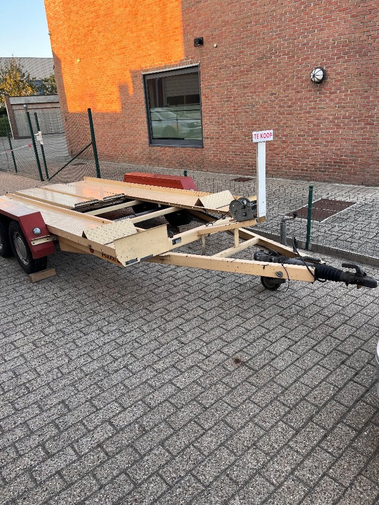 PACKO aanhangwagen, Ophalen, Gebruikt