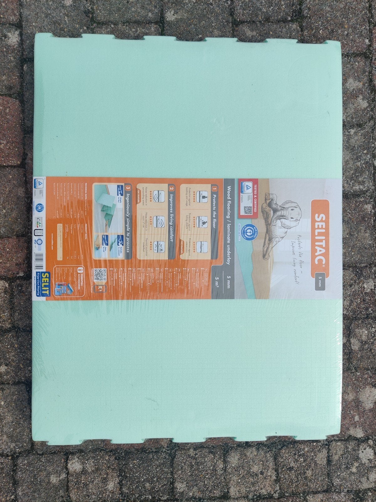 isolatieplaten selitac 5 mm dik, Doe-het-zelf en Bouw, Ophalen, Nieuw