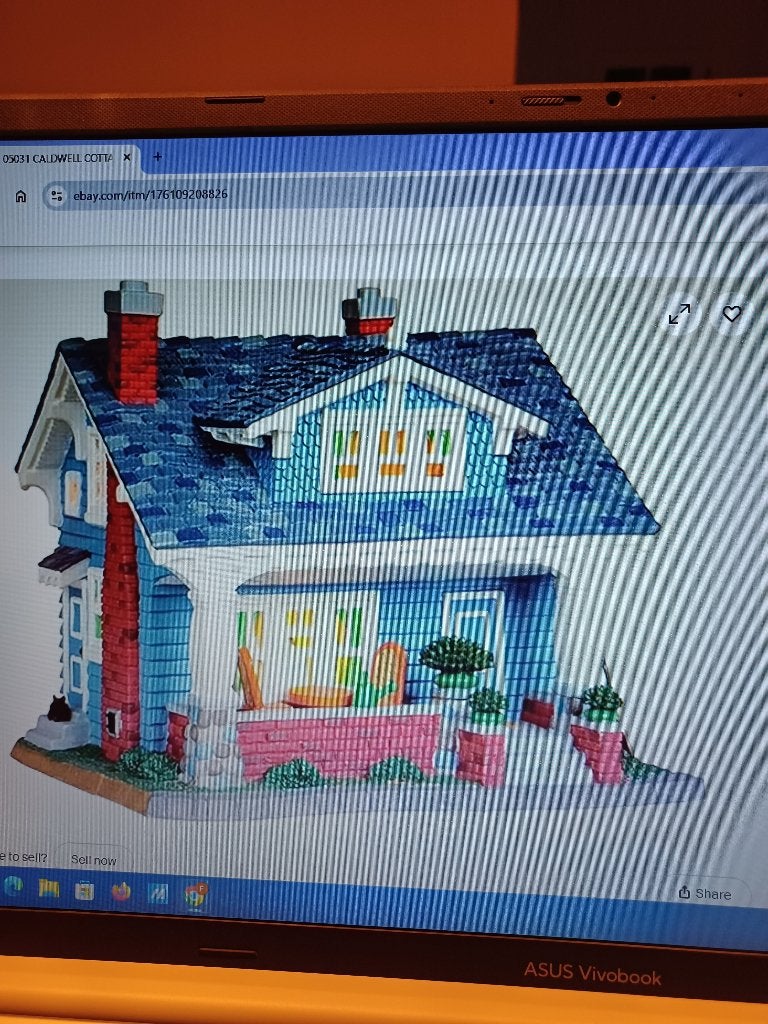 KERST LEMAX CALDWELL COTTAGE BUILDING, Diversen, Ophalen of Verzenden, Gebruikt