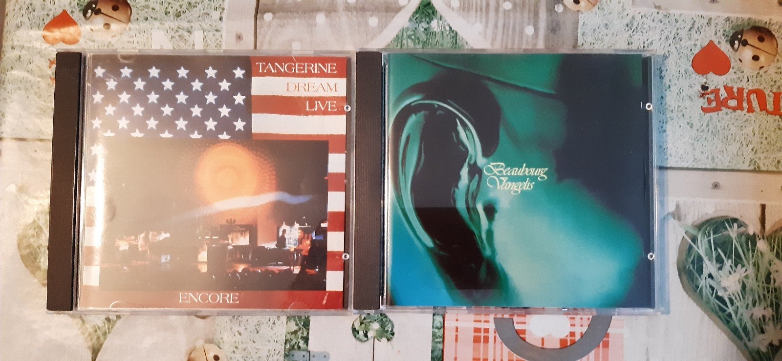 Cd tangerine dream/ Vangelis., Enlèvement ou Envoi, Utilisé, Rock électronique, Album