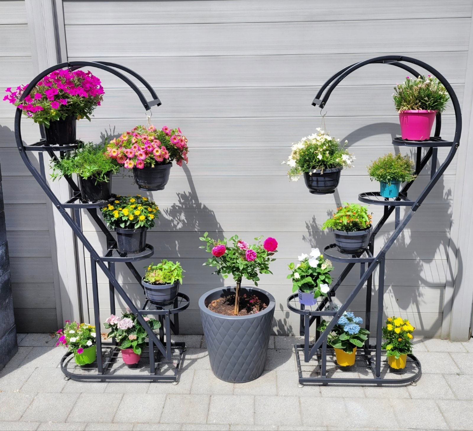 Hartvormig plantenrek, Jardin & Terrasse, Décoration murale de jardin, Enlèvement