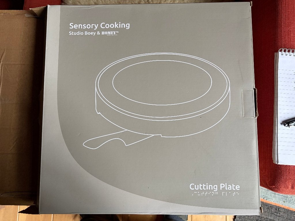 Homey's Sensory Cooking snijplank, Ophalen, Nieuw, Bruin