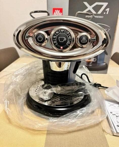 Koffiemachine Illy X.7.i, Ophalen of Verzenden, Nieuw, Koffiemachine, Koffiepads en cups