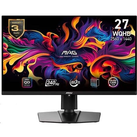 Ecran oled msi 240hz 0.03ms, Informatique & Logiciels, Enlèvement, Réglable en hauteur