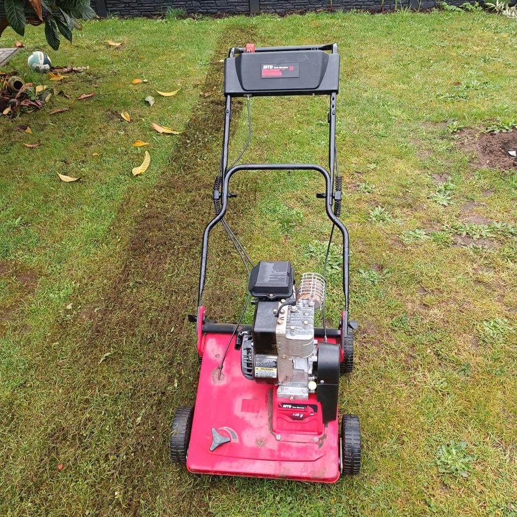 Scarificateur MTD, Enlèvement