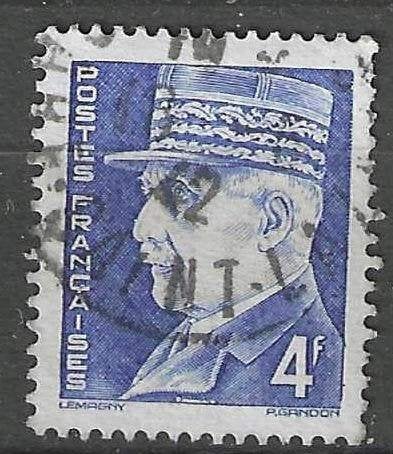Frankrijk 1941/1942 - Yvert 522 - Maarschalk Petain. (ST), Postzegels en Munten, Postzegels | Europa | Frankrijk, Gestempeld, Verzenden