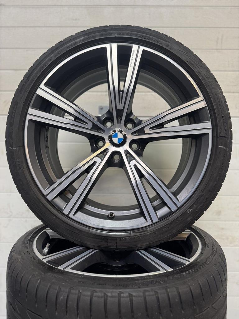 19” BMW 3 SERIE G20 G21 INDIVIDUAL VELGEN ZOMERBANDEN ORIG T, 19 inch, Gebruikt, -, -