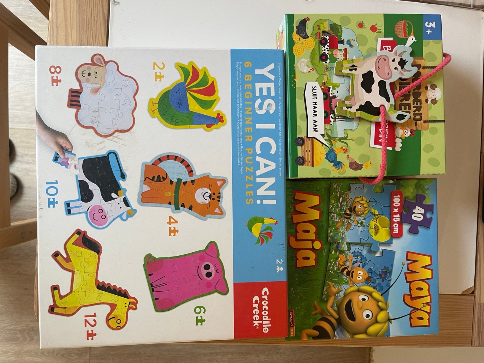 (3) Puzzels voor kleuters, Ophalen of Verzenden, Zo goed als nieuw