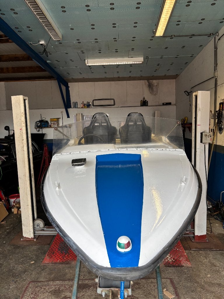 Speedboot 4,30x1,70x0,60 +TRAILER, Ophalen, Gebruikt, Polyester