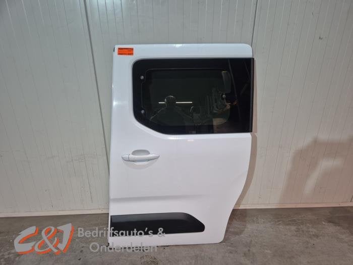 Schuifdeur links van een Opel Combo (WIT), Gebruikt, -, Deur, -