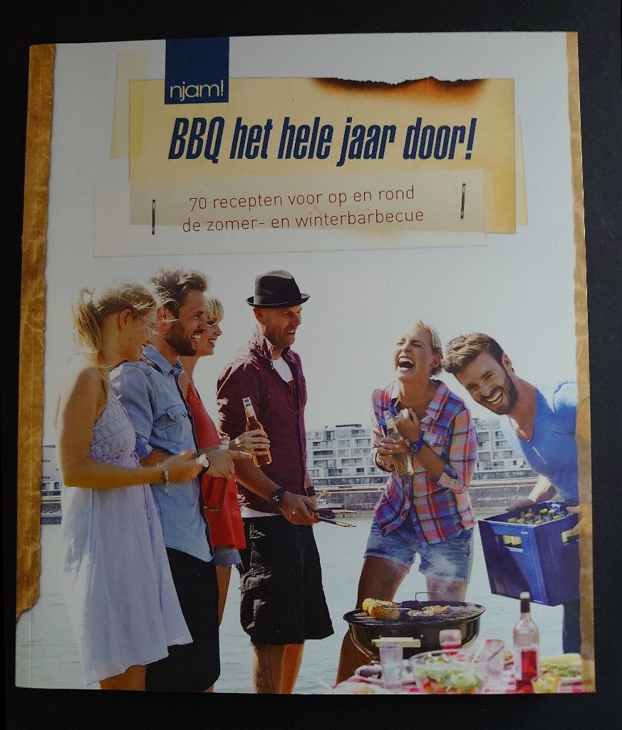 BBQ het hele jaar door - 70 recepten zomer & winter- NJAM!, Autres types, Comme neuf, Cuisine saine, Njam!