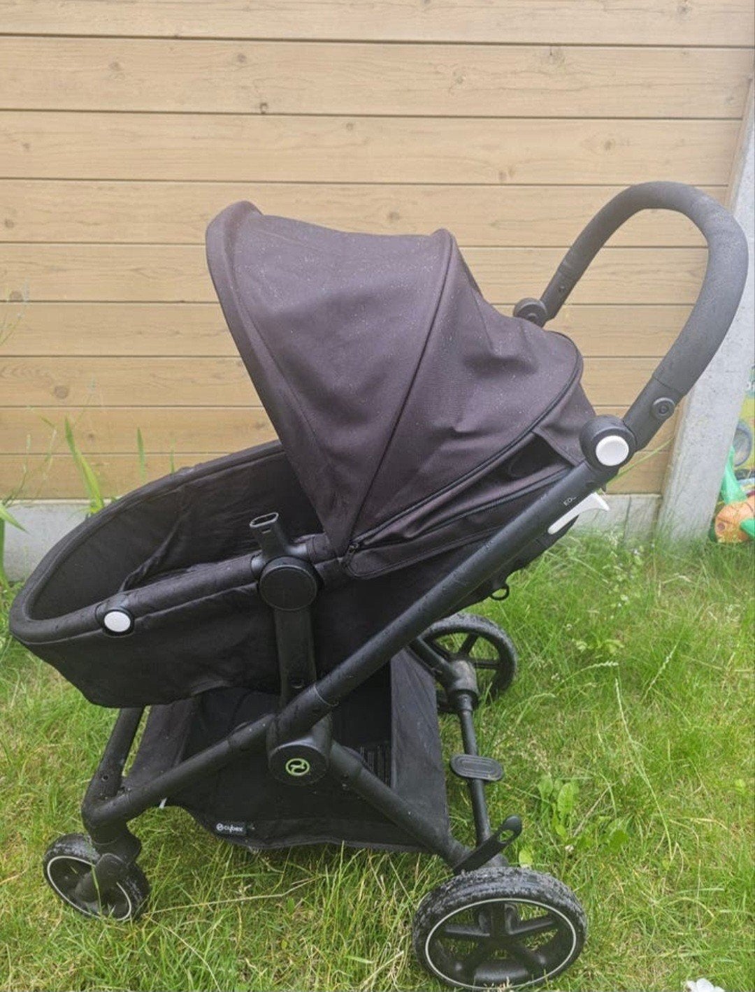 Weg is weg Cybex 2 in 1 kinderwagen, Ophalen, Regenhoes