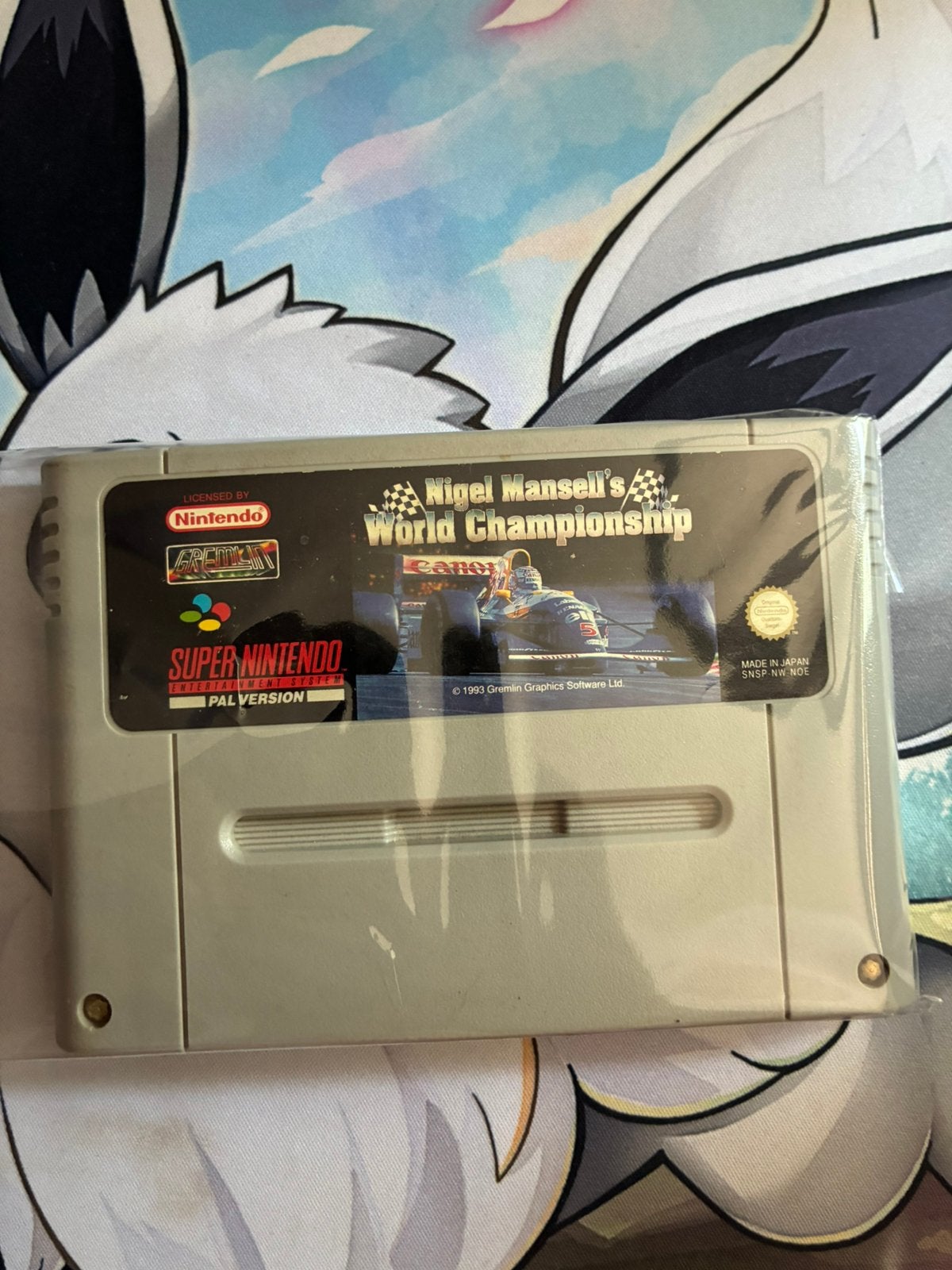 Nigel Mansell's World Championship SNES PAL, Consoles de jeu & Jeux vidéo, Jeux | Nintendo Super NES, Comme neuf, Enlèvement ou Envoi