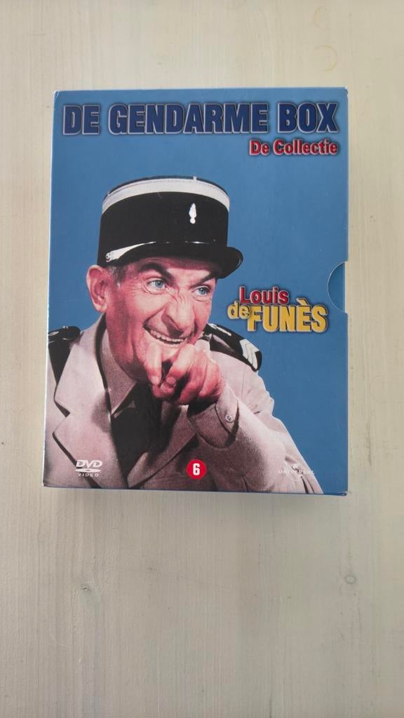 Dvd box le gendarme Louis de Funès, Ophalen of Verzenden, Komedie