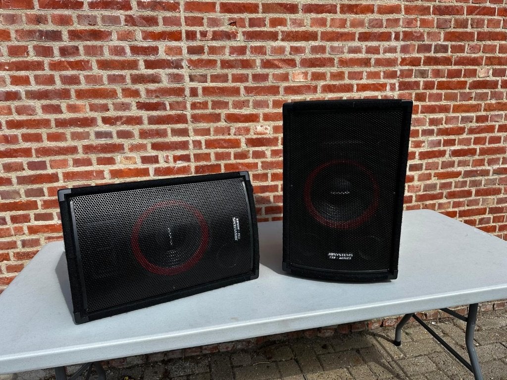 TSX 10 JB Systems 2 stuks, 120 tot 150 watt, Speakerset, Zo goed als nieuw, Ophalen
