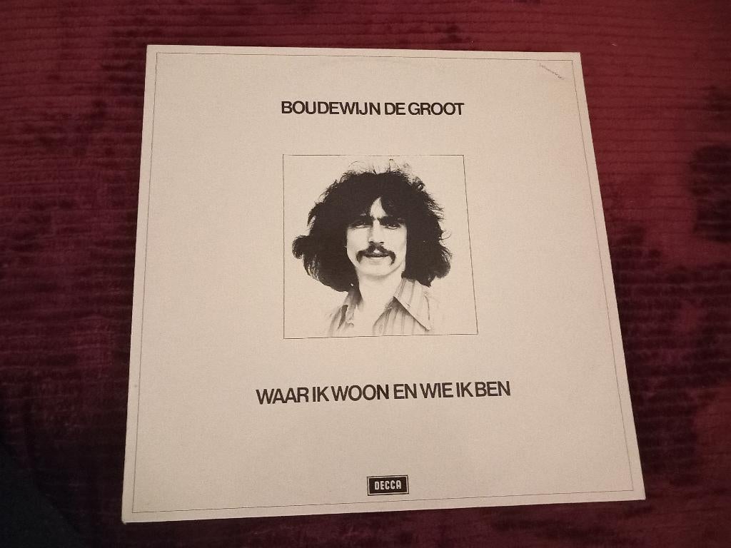 Vinyl LP Boudewijn De Groot Kleinkunst Folk Streekmuziek, Cd's en Dvd's, Ophalen of Verzenden, 12 inch, Streekmuziek