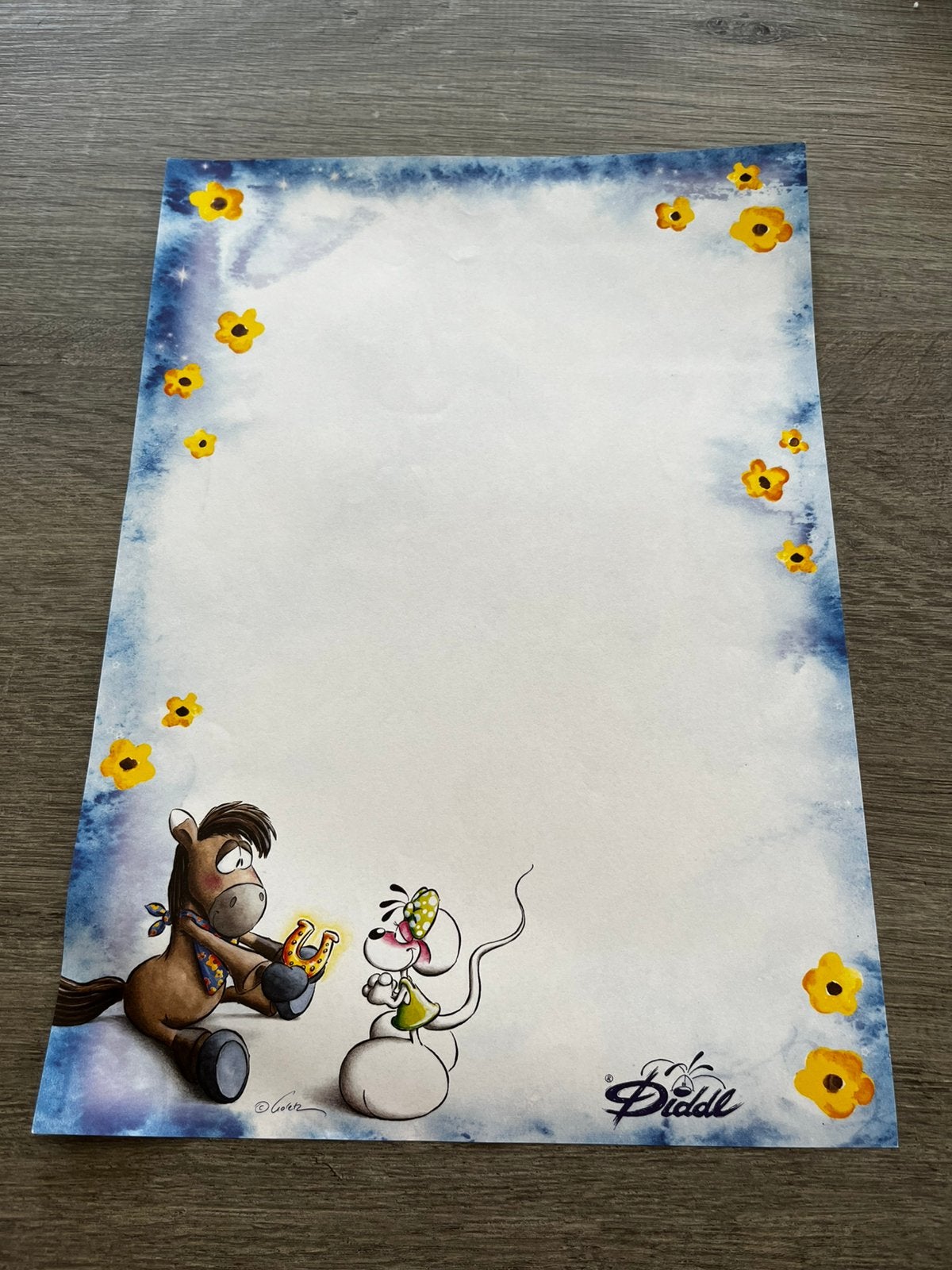 Diddl briefpapier nr.115, Verzamelen, Verzenden, Diddl, Nieuw