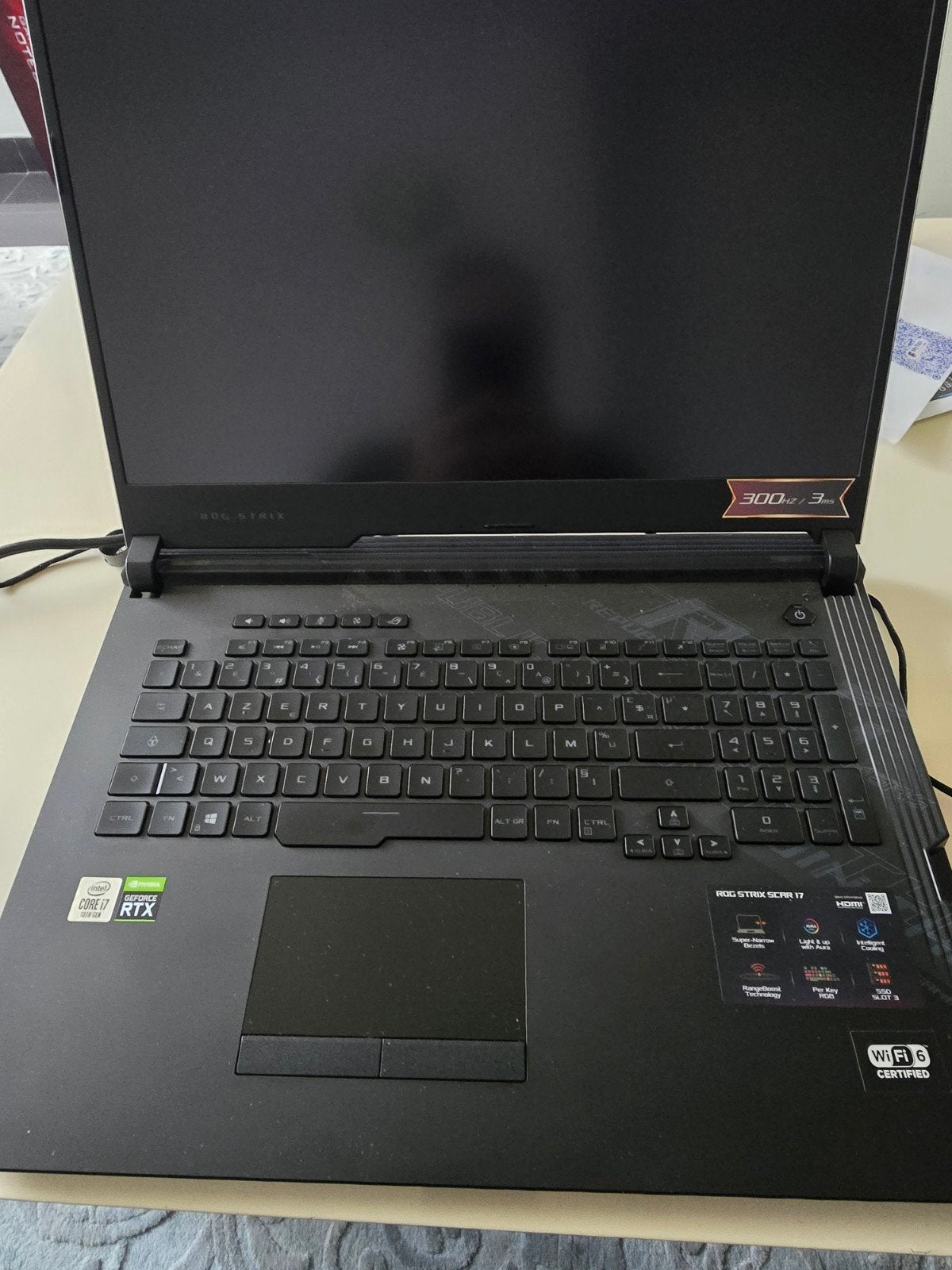 Asus Rog SCAR17 G732lxs 32gb, Computers en Software, Windows Laptops, Ophalen of Verzenden