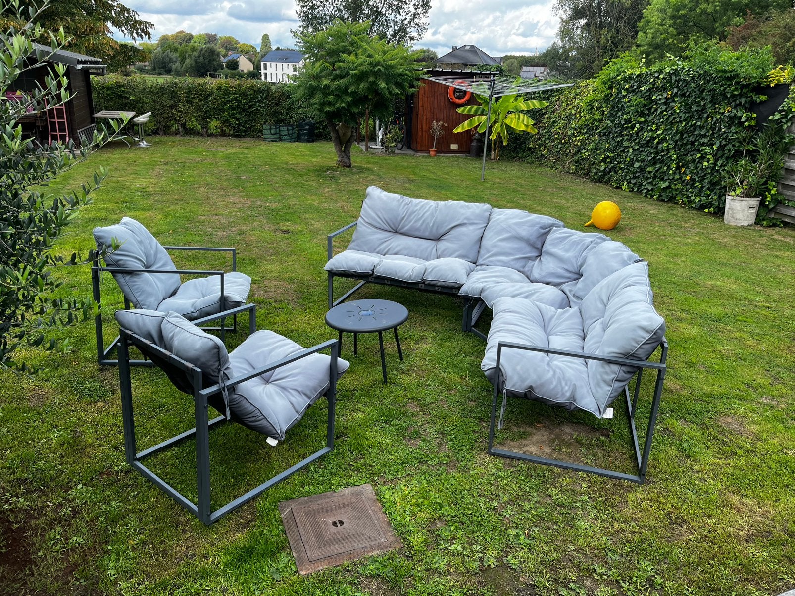Salon de jardin (8 places), Jardin & Terrasse, Enlèvement, Comme neuf